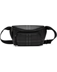 Burberry - City Check Belt Bag - Lyst