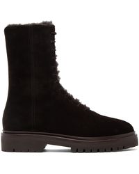 LEGRES - Suede Ankle Boot - Lyst