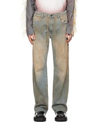 DIESEL - ブルー D-Reel Denim Joggjeans 068Ql リラックス ジーンズ - Lyst
