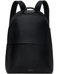 Paul Smith - Embossed Leather Backpack - Lyst