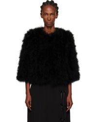 Yves Salomon - Short Feather Jacket - Lyst