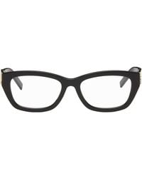 Saint Laurent - Sl M153 Medium Monogram Hinge Glasses - Lyst