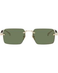Gucci - Frameless Rectangular Sunglasses - Lyst