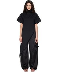Alaïa - Triangle Cotton Jersey T-Shirt - Lyst