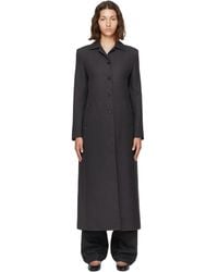 Jil Sander - Wool Twill Coat - Lyst