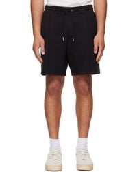 HUGO - Stacked-Logo Trim Shorts - Lyst