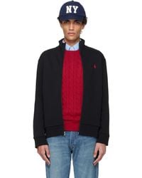 Polo Ralph Lauren - Double Knit Long Sleeve Track Jacket - Lyst