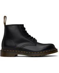Dr. Martens - 101 Stitch Smooth Leather Ankle Boots - Lyst