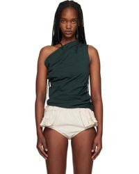Dries Van Noten - Draped Tank Top - Lyst