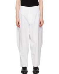 Yohji Yamamoto - Khadi Cotton Drape Trousers - Lyst