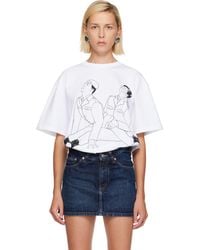 Jean Paul Gaultier - Cotton Jersey Oversized Printed Kamasutra T-Shirt - Lyst
