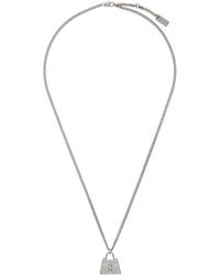 Marc Jacobs - Silver 'the St. Marc' Necklace - Lyst