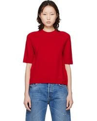Loulou de Saison - Dara Short-Sleeve Cashmere Sweater - Lyst
