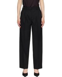 TOTEME - Double-Pleated Tailored Trousers - Lyst