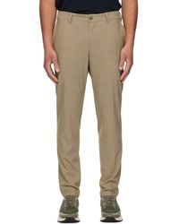BOSS - Washable Slim-Fit Wool Blend Trousers - Lyst