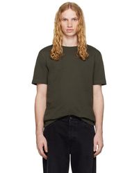 The Row - T-Shirt Luke Kaki - Lyst