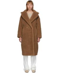 Max Mara Tan Camel Teddy Bear Icon Coat - Brown