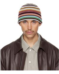Paul Smith - Merino Wool 'Signature Stripe' Beanie - Lyst