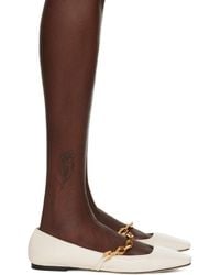 Jimmy Choo - Diamond Tilda Ballerina Flats - Lyst