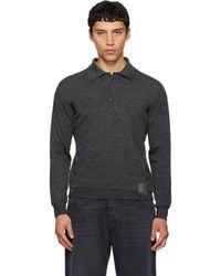 Maison Margiela - Patchwork Knit Polo - Lyst