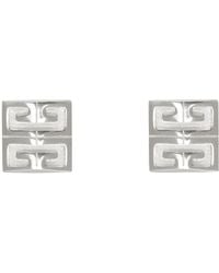Givenchy - Silver 4g Earrings - Lyst