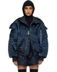 Cecilie Bahnsen - Alpha Industries X N-2B Bomber Jacket - Lyst
