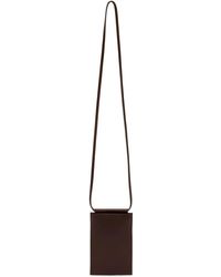 Building Block Ssense Exclusive Iphone Sling Pouch - Brown