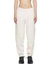 Nike - Off-white Solo Swoosh Lounge Pants - Lyst