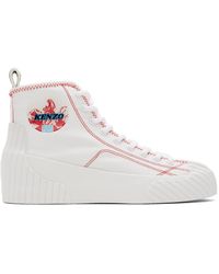 kenzo kapri high top sneakers