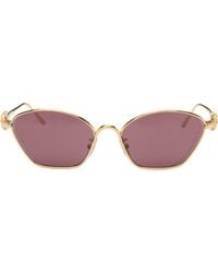Loewe - Hexagonal Anagram Sunglasses - Lyst