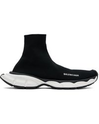 Balenciaga - Baskets de style chaussette 3xl noires - Lyst