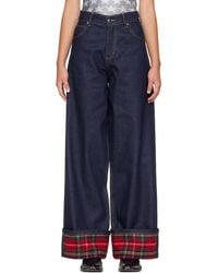 Charles Jeffrey - Scarf Wide Jeans - Lyst
