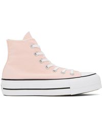 Converse - Baskets chuck taylor all star roses à plateforme - Lyst