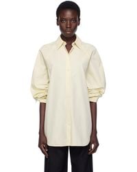 TOTEME - Raw Raglan Shirt - Lyst