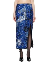 Conner Ives - Sequin Maxi Skirt - Lyst