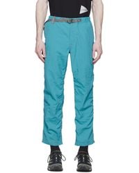 and wander - Blue Hiker Cargo Pants - Lyst