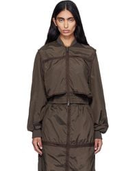 DIESEL - Khaki Tonal Taping Jacket - Lyst