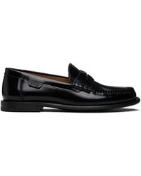 BOSS - Leather Loafers - Lyst
