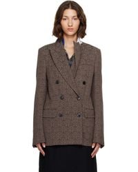 Dries Van Noten - Jacquard Blazer - Lyst