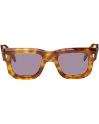 Cutler and Gross - Tortoiseshell 1402 Sunglasses - Lyst