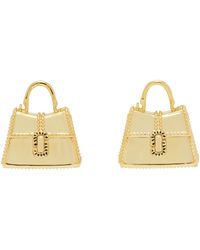 Marc Jacobs - Gold 'the St. Marc' Earrings - Lyst