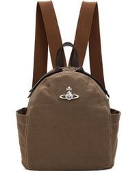 Vivienne Westwood - Khaki George Small Backpack - Lyst