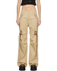 R13 - Khaki Trench Cargo Pants - Lyst