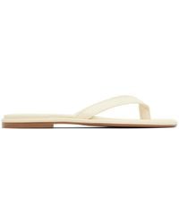 Aeyde - Off- Melody Leather Thong Sandals - Lyst