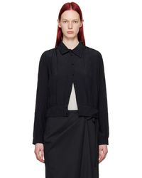 Lemaire - Gathered Blouse - Lyst