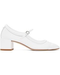 Aeyde - Aline Mesh Mary-Jane Heels - Lyst