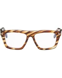 Tom Ford - Block Rectangular Glasses - Lyst