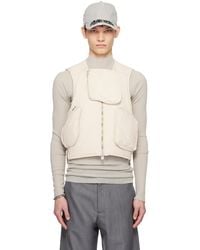 HELIOT EMIL - Off- Pooled Vest - Lyst