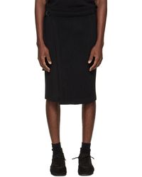Homme Plissé Issey Miyake - Rustic Mesh Midi Skirt - Lyst