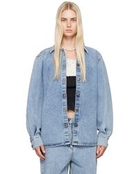 Magda Butrym - ブルー クラシック オーバーサイズ デニムシャツ - Lyst